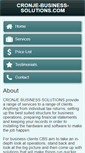 Mobile Screenshot of cronje-business-solutions.com